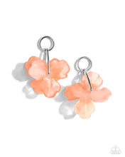 Load image into Gallery viewer, Glassy Garden - Orange Earring
