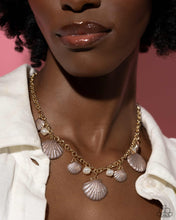 Load image into Gallery viewer, Seashell Sophistication - Brown Necklace
