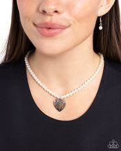 Load image into Gallery viewer, Filigree Infatuation - White Necklace
