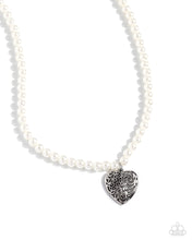 Load image into Gallery viewer, Filigree Infatuation - White Necklace
