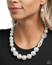 Load image into Gallery viewer, Crystal Class - White Necklace
