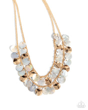 Load image into Gallery viewer, Flickering Finesse - Brown Necklace
