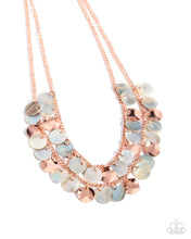 Load image into Gallery viewer, Flickering Finesse - Copper Necklace
