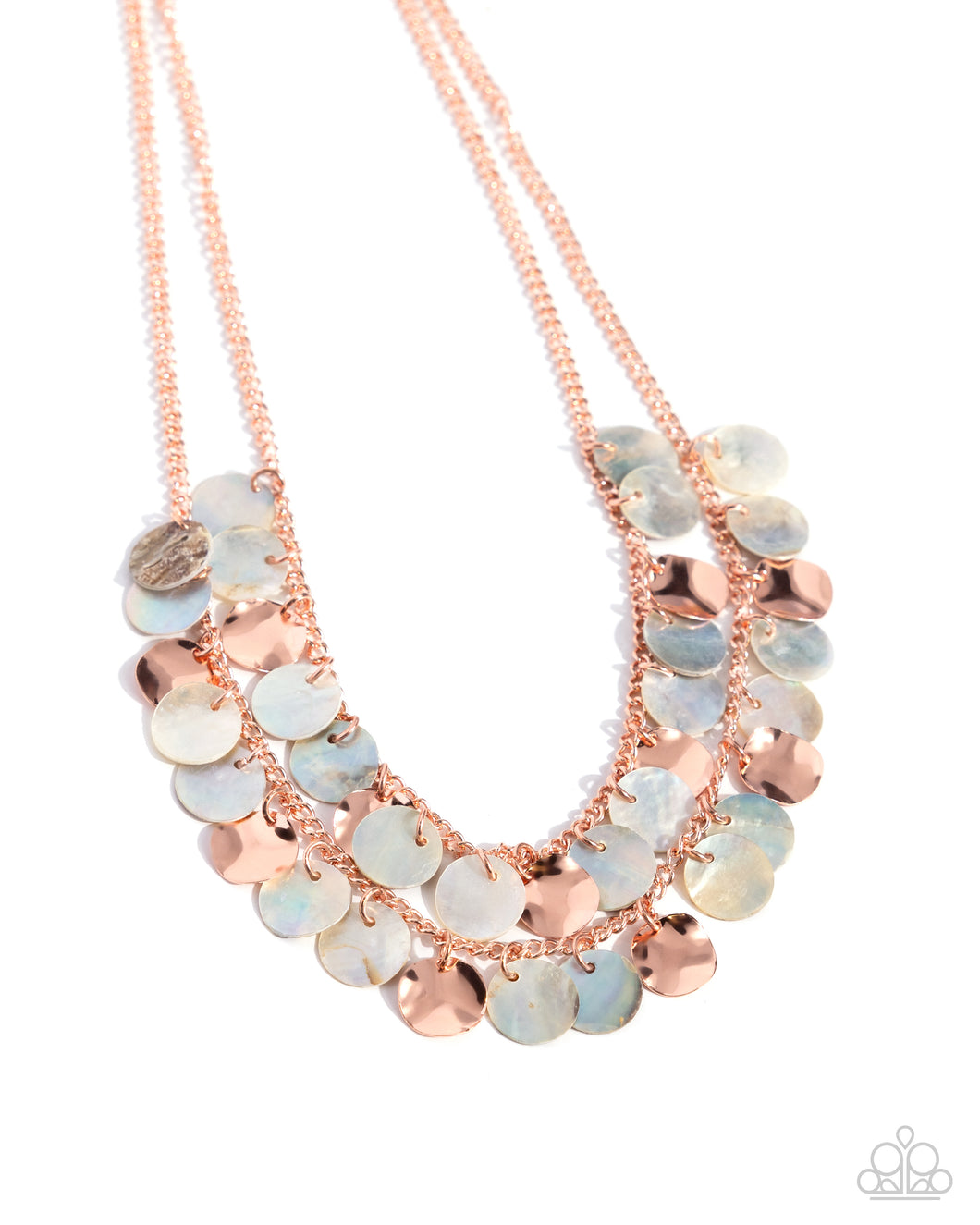 Flickering Finesse - Copper Necklace