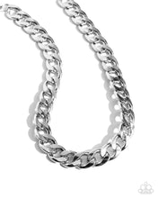 Load image into Gallery viewer, Action CURB - Silver Necklace
