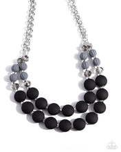 Load image into Gallery viewer, Whimsically Wealthy - Black Necklace

