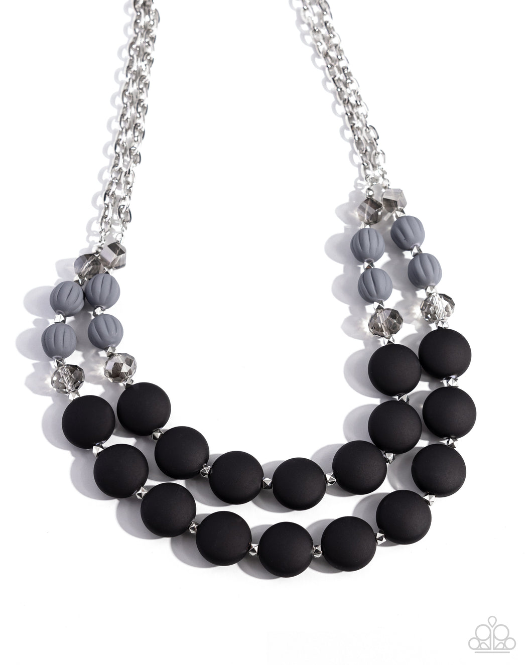 Whimsically Wealthy - Black Necklace