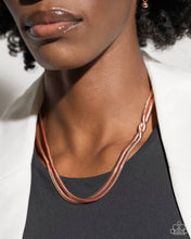 Load image into Gallery viewer, Tasteful Time - Copper Necklace
