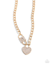 Load image into Gallery viewer, LockUpYourLove-Gold Necklace
