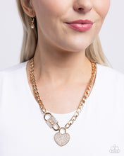 Load image into Gallery viewer, LockUpYourLove-Gold Necklace
