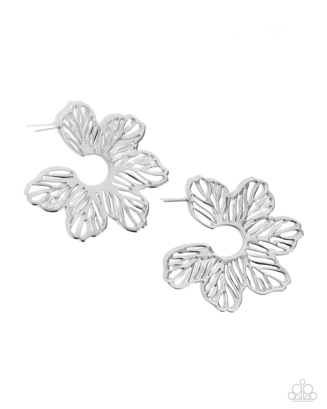 Floral Fame - Silver Earring