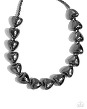 Load image into Gallery viewer, Hello Heartstrings - Black Necklace
