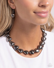 Load image into Gallery viewer, Hello Heartstrings - Black Necklace
