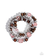 Load image into Gallery viewer, DIVERSIFIED Wood - Pink Bracelet
