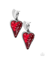 Load image into Gallery viewer, Glossy Goodwill - Red Earring
