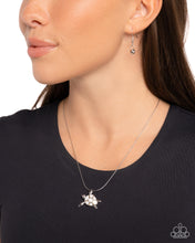 Load image into Gallery viewer, Sea Turtle Statement - White Necklace
