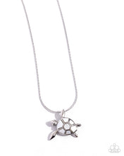 Load image into Gallery viewer, Sea Turtle Statement - White Necklace
