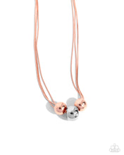 Load image into Gallery viewer, Beaming Beads - Copper Necklace
