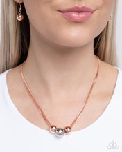 Load image into Gallery viewer, Beaming Beads - Copper Necklace
