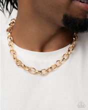 Load image into Gallery viewer, Industrial Imitation - Gold Necklace
