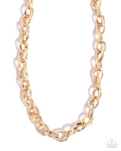 Load image into Gallery viewer, Industrial Imitation - Gold Necklace
