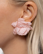 Load image into Gallery viewer, Tulle Twist - Pink Earring
