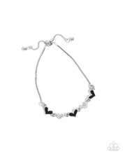 Load image into Gallery viewer, Heart-struck Hype - Black Bracelet
