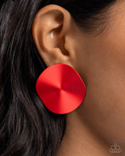 Load image into Gallery viewer, Moody Masterpiece - Red Earring
