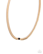 Load image into Gallery viewer, Stunning Solitaire - Black Necklace
