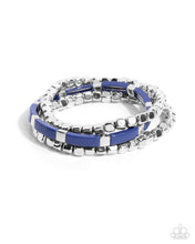 Load image into Gallery viewer, Colorful Cadenza - Blue Bracelet
