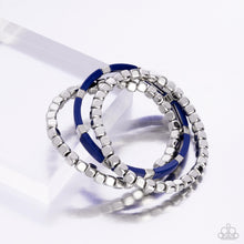 Load image into Gallery viewer, Colorful Cadenza - Blue Bracelet
