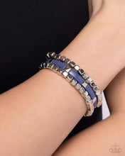 Load image into Gallery viewer, Colorful Cadenza - Blue Bracelet
