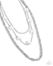 Load image into Gallery viewer, High-Class Haute - White Necklace
