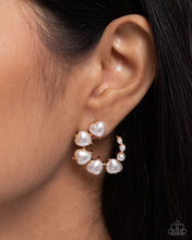 Load image into Gallery viewer, Castle Courting - Gold Earring
