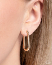 Load image into Gallery viewer, Paramount Paperclips - Gold Earring
