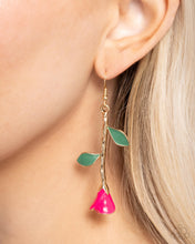 Load image into Gallery viewer, Rose Reality - Pink Earring
