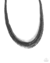 Load image into Gallery viewer, Trenchant Tribute - Black Necklace
