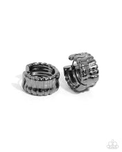 Load image into Gallery viewer, Seamless Sass - Black Earring
