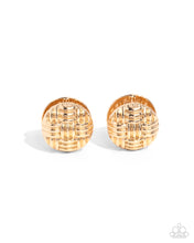 Load image into Gallery viewer, Woven Wisdom - Gold Earring
