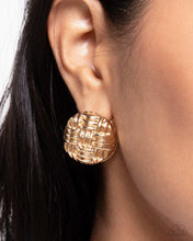 Load image into Gallery viewer, Woven Wisdom - Gold Earring
