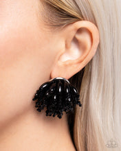 Load image into Gallery viewer, Sunset Shower - Black Earring
