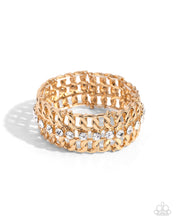 Load image into Gallery viewer, Secure Shimmer - Gold Bracelet
