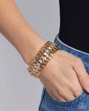 Load image into Gallery viewer, Secure Shimmer - Gold Bracelet
