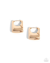 Load image into Gallery viewer, Square Symmetry - Gold Earring
