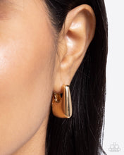 Load image into Gallery viewer, Square Symmetry - Gold Earring
