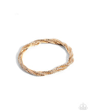 Load image into Gallery viewer, Twisted Triumph - Gold Bracelet
