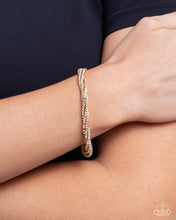 Load image into Gallery viewer, Twisted Triumph - Gold Bracelet
