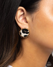 Load image into Gallery viewer, Cowhide Couture - Brown Earring
