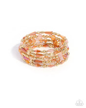 Load image into Gallery viewer, Seasoned Stack - Orange Bracelet
