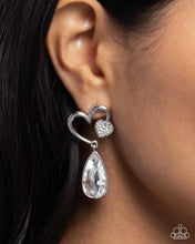 Load image into Gallery viewer, Coupling Up - White Earring

